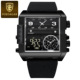 Men's Digital Quartz Watch with Dual Display