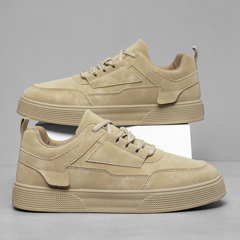 European and American cross-border large-size men's shoes, sizes 39-48, popular fashion shoes for spring and autumn 2025, casual sports sneakers wholesale
