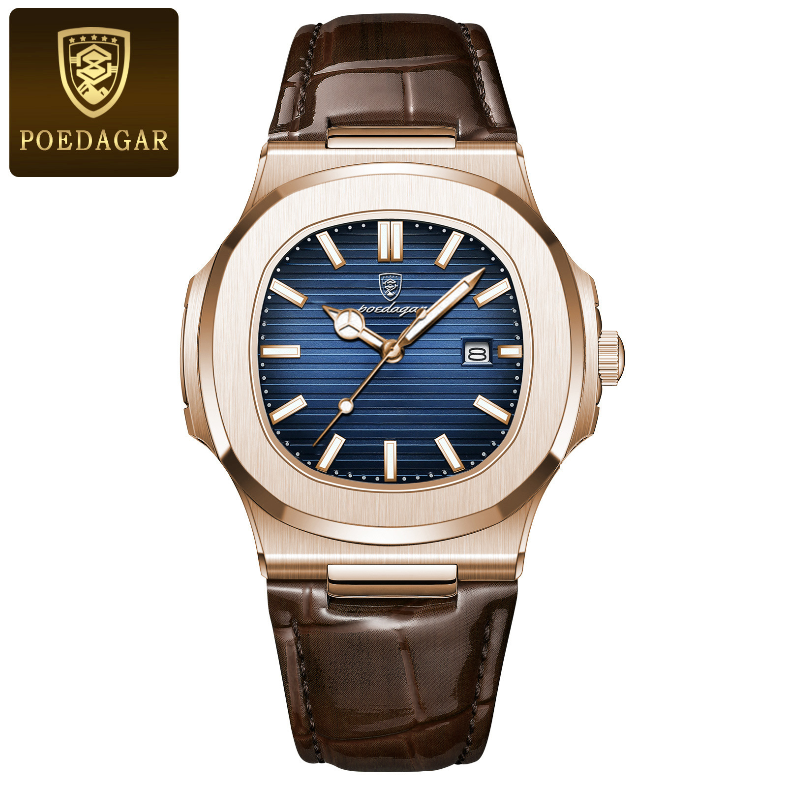 Ultra-Slim Men's Water-Resistant Quartz Watch