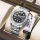 Men's Fashion Quartz Wristwatch with Luminous Hands