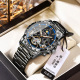Automatic Men's Mechanical Watch with Luminous Hands