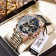 Automatic Men's Mechanical Watch with Luminous Hands