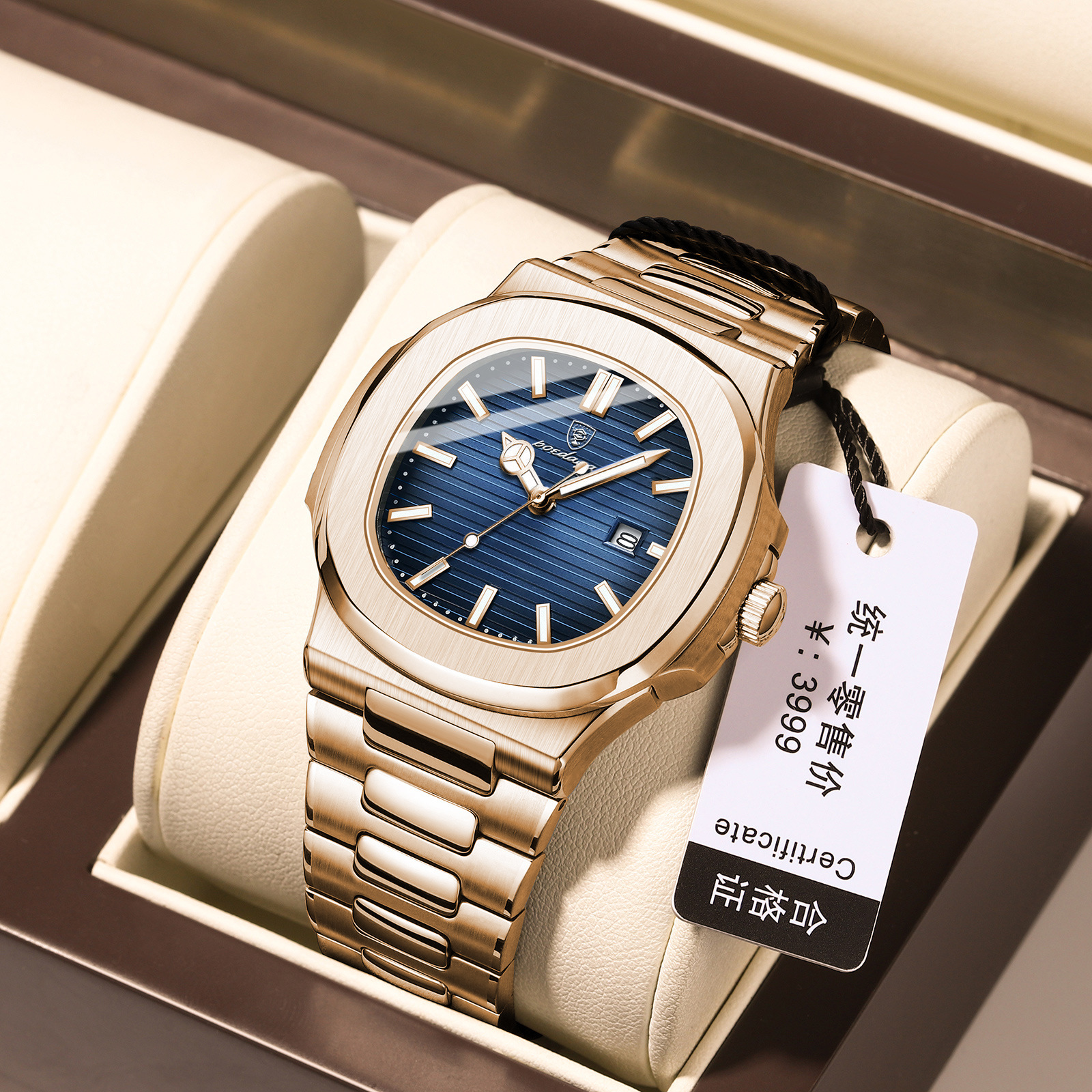 Ultra-Slim Luxury Men's Quartz Wristwatch