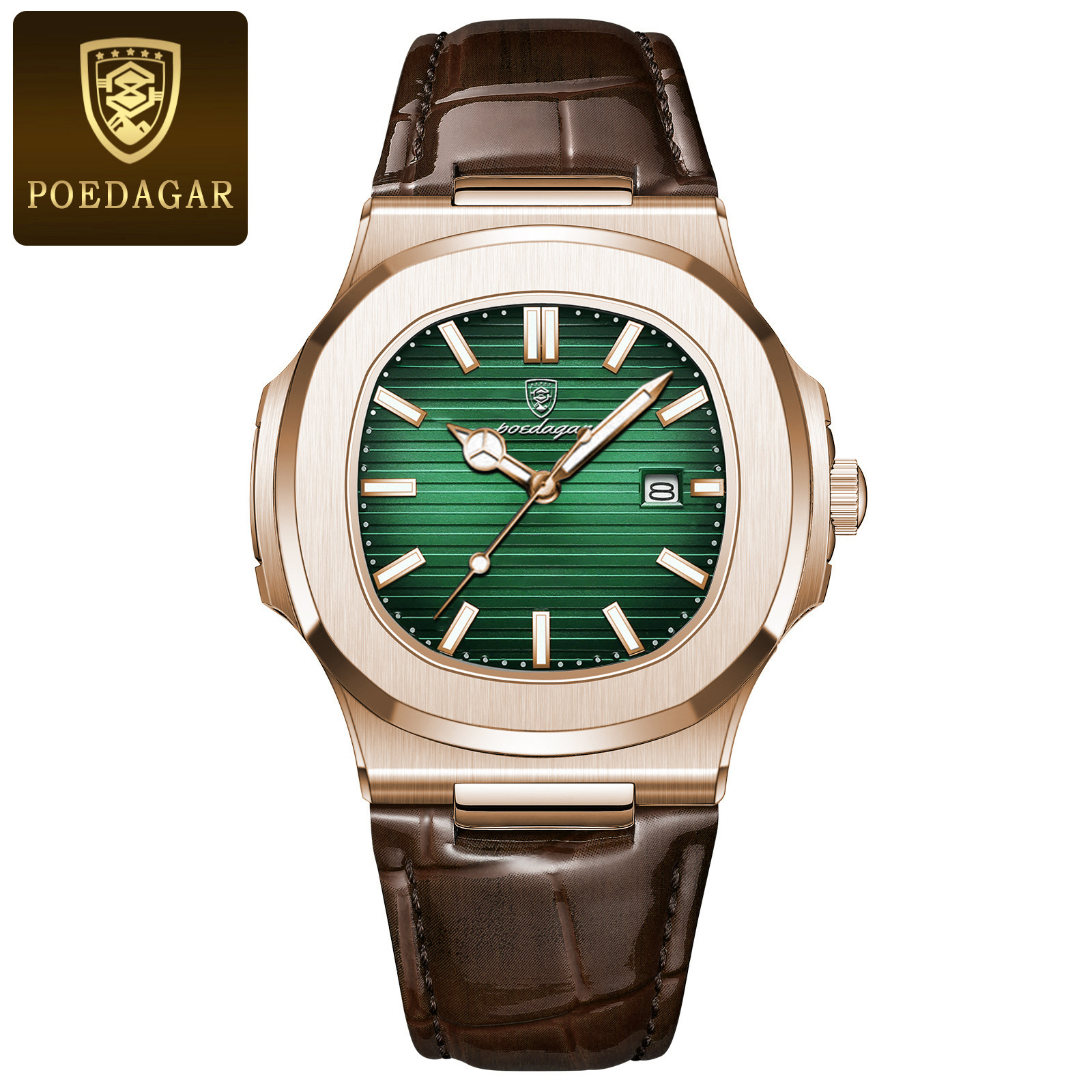 Ultra-Slim Men's Water-Resistant Quartz Watch
