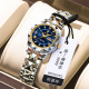 Women's Quartz Watch with Dual Date Display